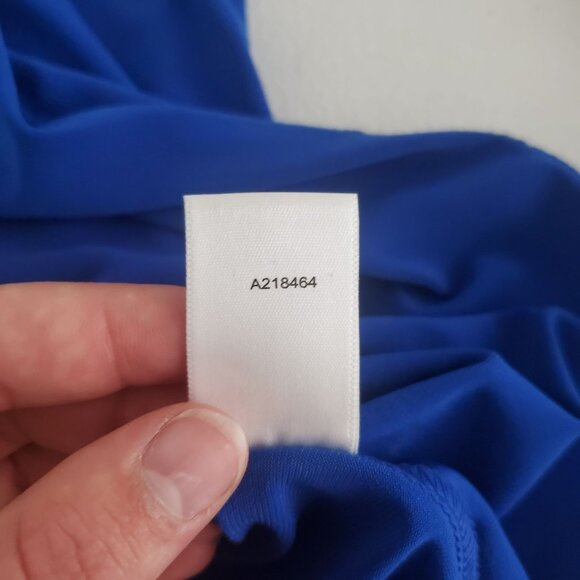 Susan Graver Womens Liquid Knit Long Sleeve Turtleneck Top Size L Ruching Detail - Picture 6 of 9